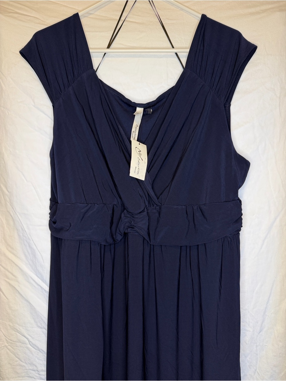 Collective Concepts Navy Blue Maxi Dress
